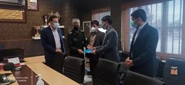 ابلاغ مدیر کانون مقاومت بسیج جامعه پزشکی شهرستان فیروزآباد