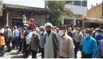 حضور پرشور پرسنل بیمارستان حضرت قائم (عج) فیروزآباد در راهپیمایی روز قدس