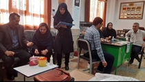 همگام با پویش ملی سلامت در دبیرستان علم وادب شهرستان فیروزآباد انجام شد