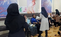 به مناسبت هفته جهانی تغذیه با شیر مادر در بیمارستان قائم(عج) فیروزآباد انجام شد.