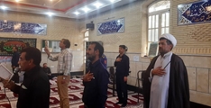 همزمان با سالروز شهادت حضرت رقیه (س) مراسم معنوی زیارت عاشورا و قرائت زیارتنامه حضرت رقیه (س) در بیمارستان قائم (عج) فیروزآباد انجام شد.