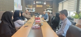 مسئولان مرکز مراقبت معنوی نهادرهبری از بیمارستان قائم(عج) فیروزآباد بازدید کردند.