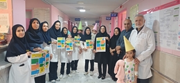 به مناسبت روز جهانی ایمنی بیمار در بیمارستان قائم(عج) فیروزآباد انجام شد.