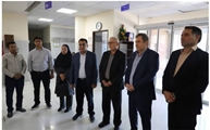 بازدید معاون بهداشت دانشگاه علوم پزشکی شیراز از درمانگاه تخصصی قائم(عج) فیروزآباد